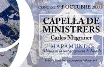 Fundació Bancaixa ofereix un concert gratuït de Capella de Ministrers amb motiu de la celebració del 9 d’octubre