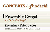 La Suite de l’Àngel, de Astor Piazzola, protagonista del próximo Concert a la Fundació