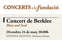 Blues y Soul en la próxima actuación de Concerts a la Fundació