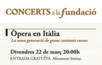 Concerts a la Fundació: la nova generació de grans cantants russos