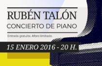 Concierto de piano. Rubén Talón