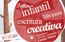 El escritor Vicente Marco imparte un taller infantil de escritura creativa en Fundación Bancaja Segorbe