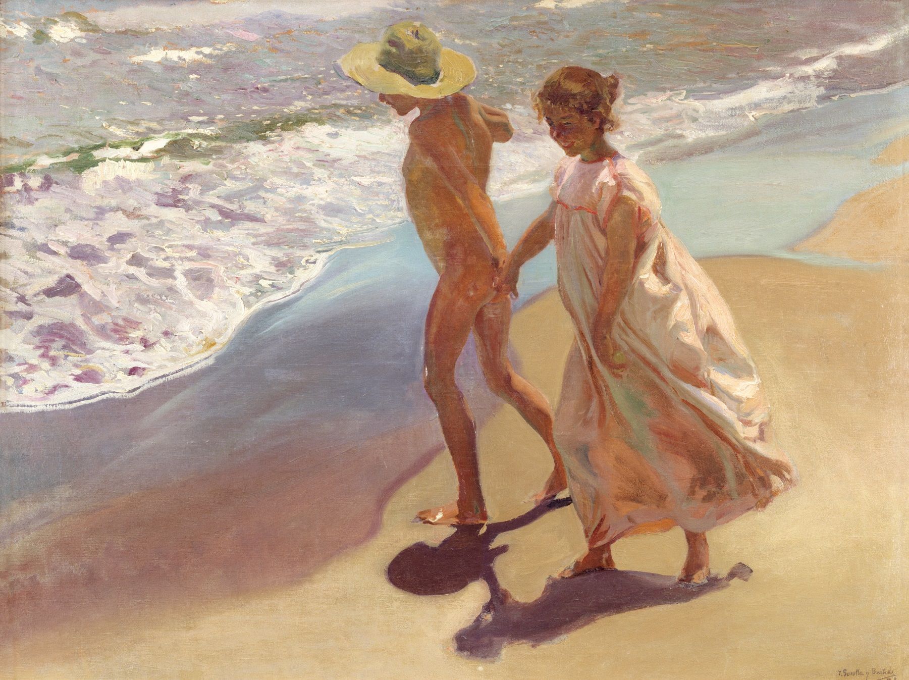 Al agua, Sorolla