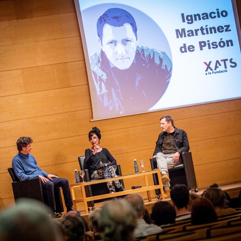 Xats a la Fundació: Ignacio Martínez de Pisón y Gabino Diego hablarán sobre antihéroes