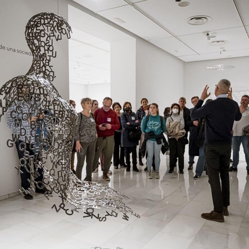 Visites comentades exposició Jaume Plensa. Poesia del Silenci