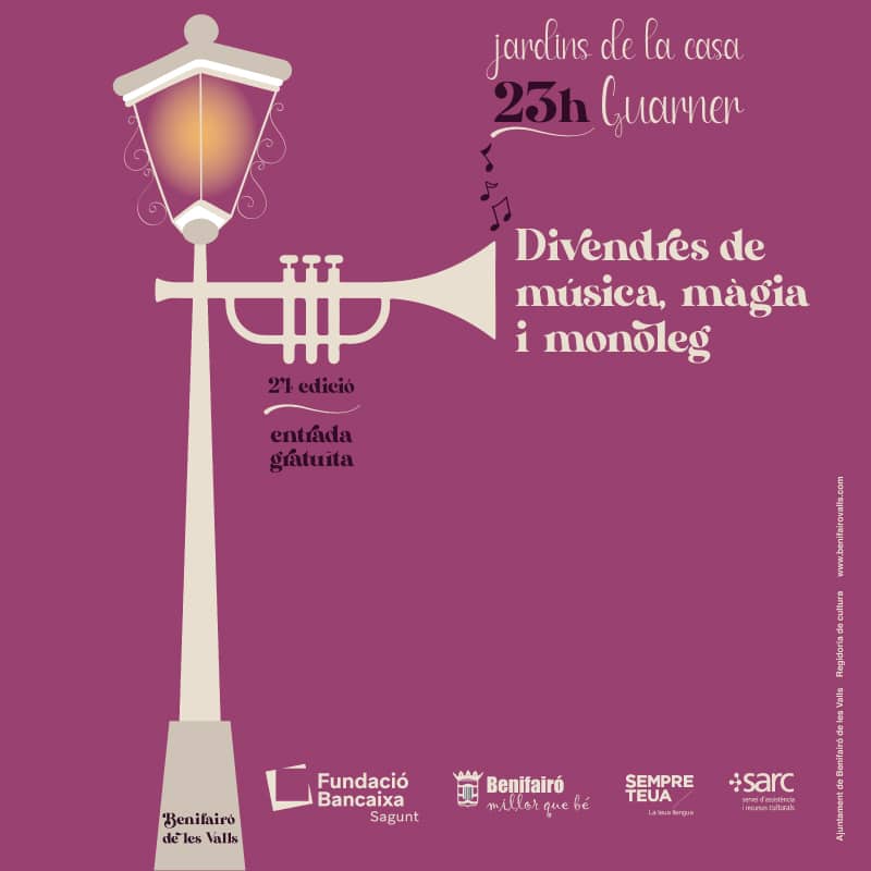 Divendres de música, màgia i monòlegs