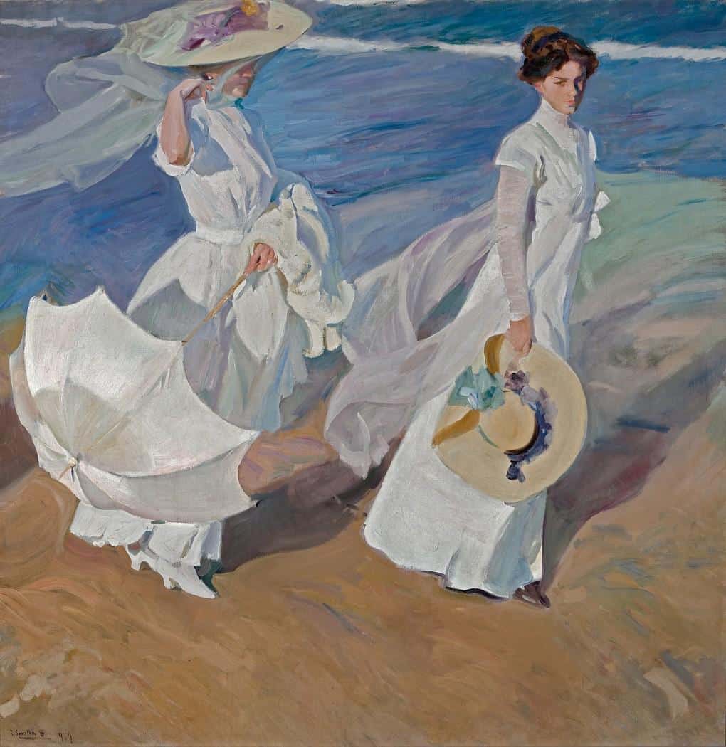 Sorolla a través de la luz