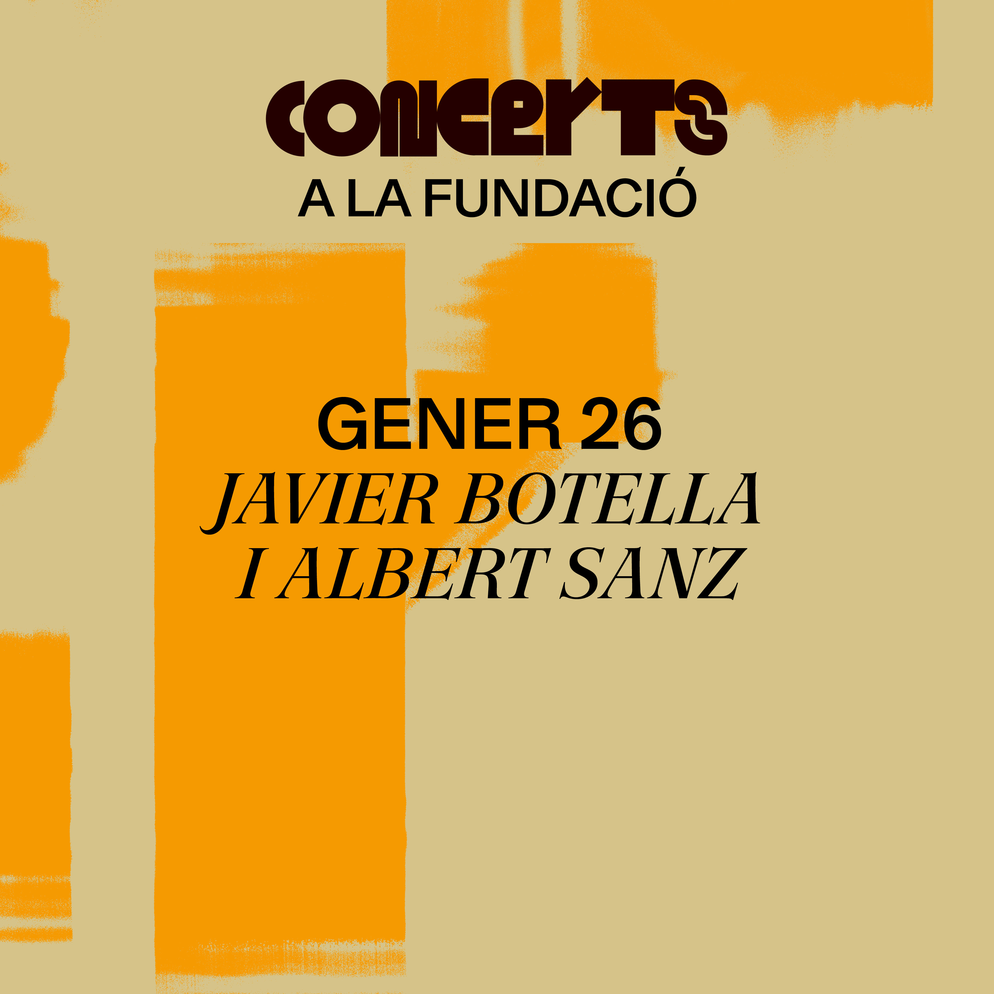 Concierto de jazz. Javier Botella y Albert Sanz