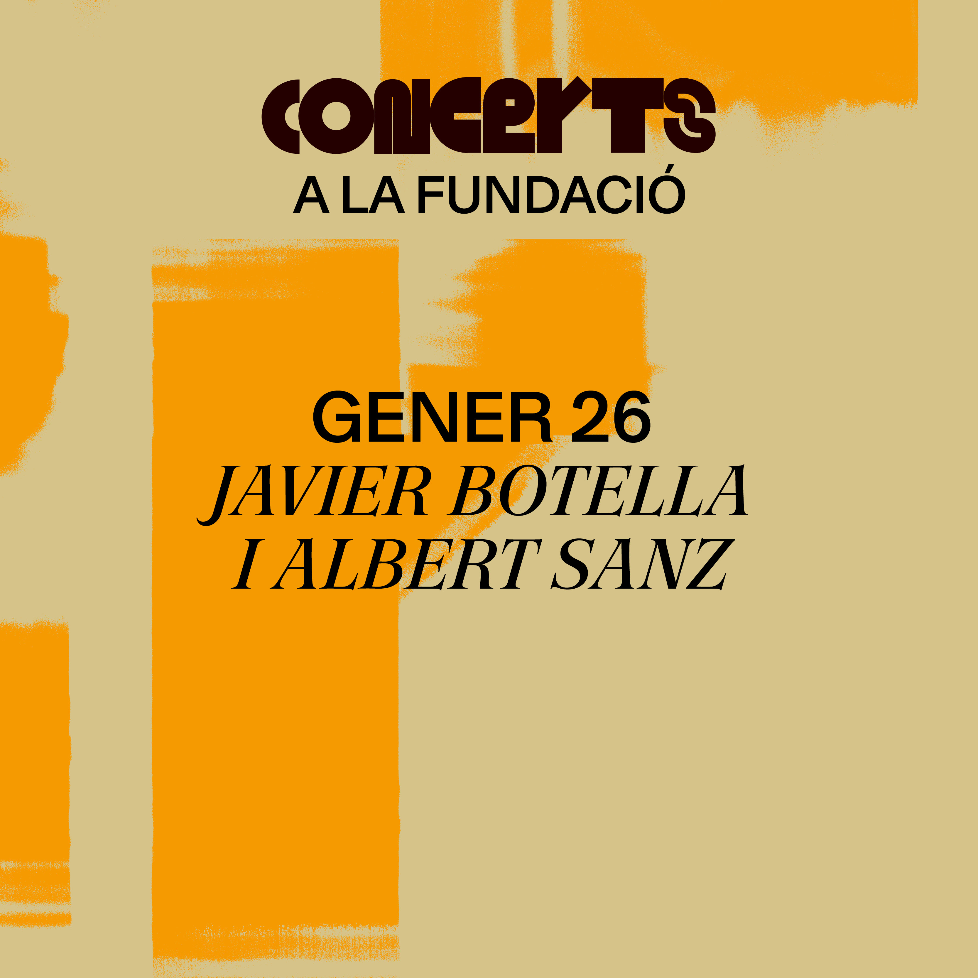 Concert de jazz. Javier Botella i Albert Sanz