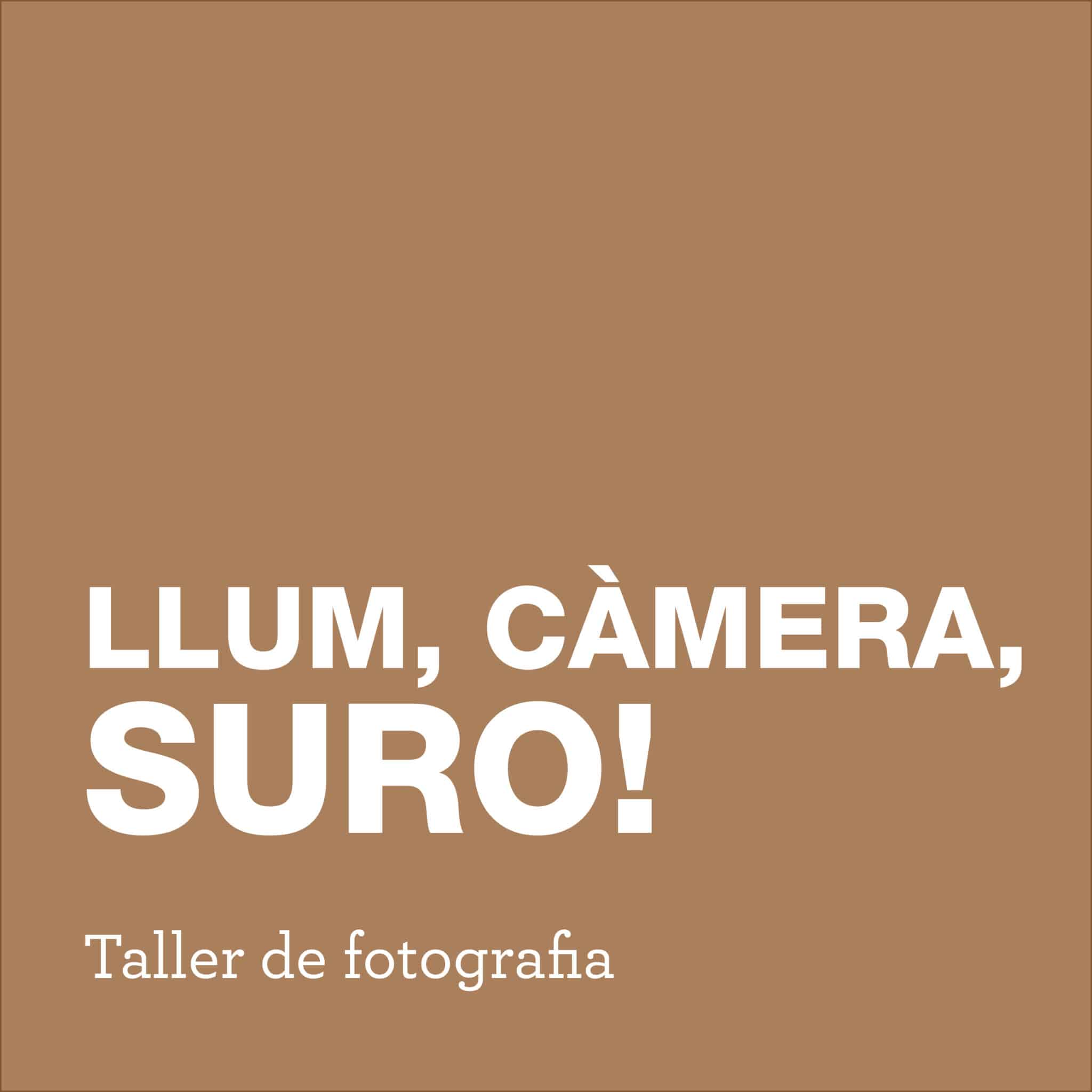 FundaNatura. Llum, càmera, suro!